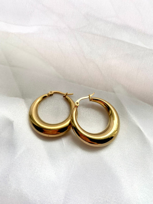 Hoops Earring Smooth