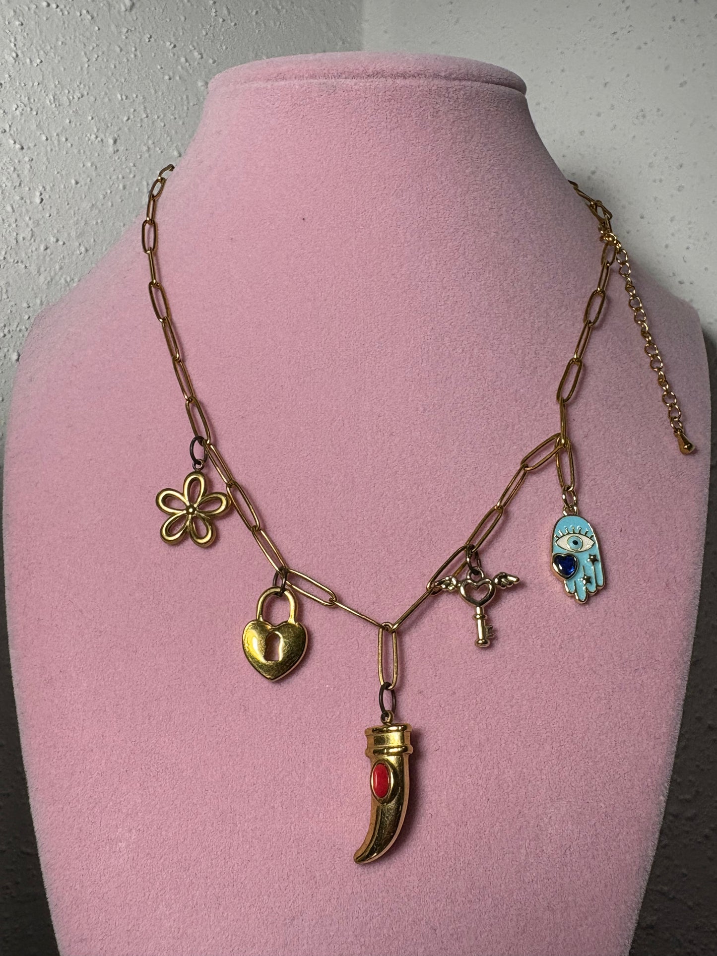 Collar Charmy de Dijes
