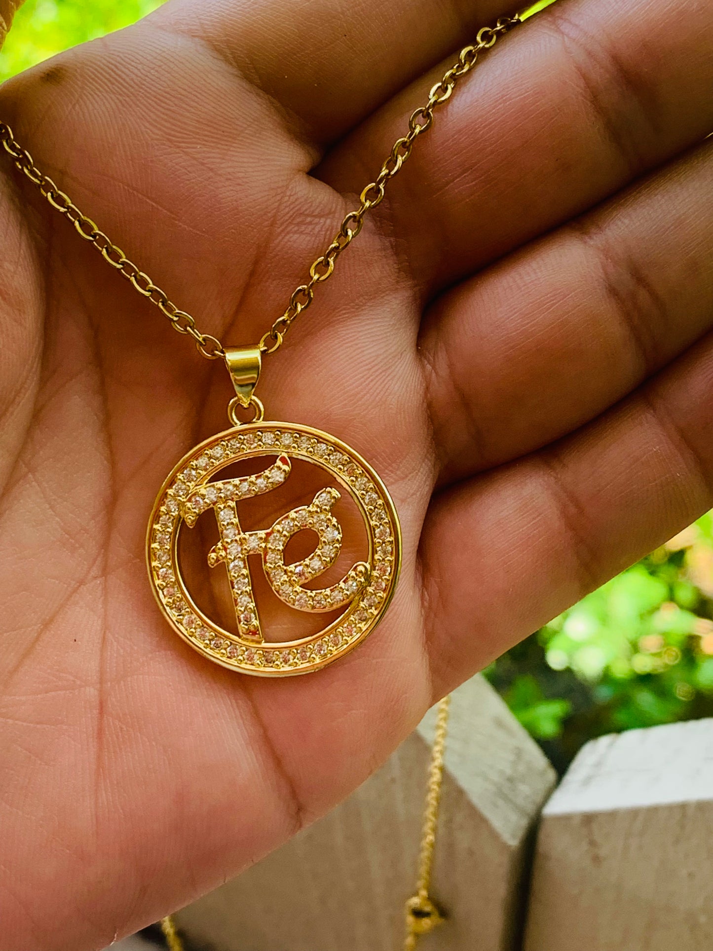 Circle FE Necklace