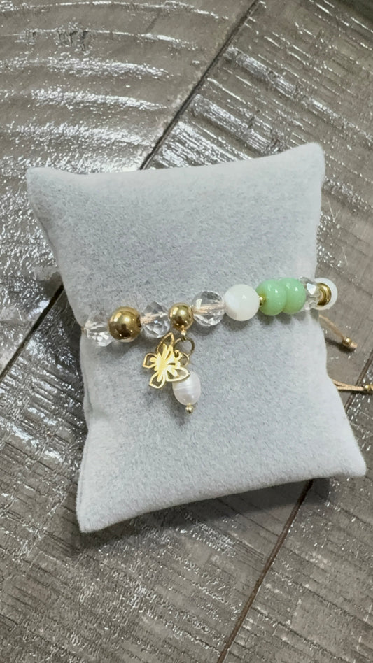 Flally crystal bracelet
