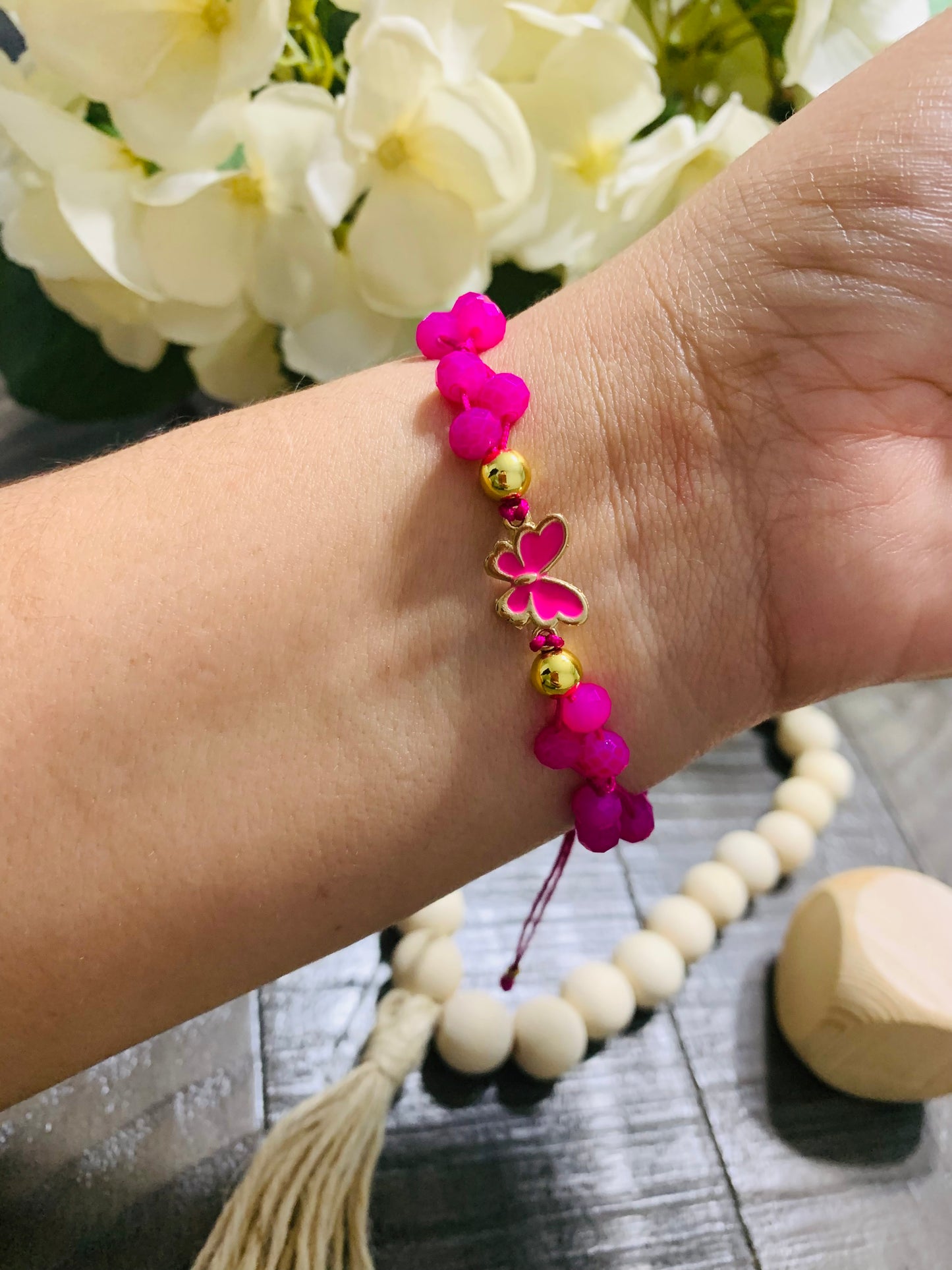 Bracelet Butterfly Colors Crystal