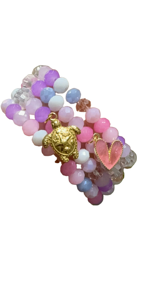 Cake love pink bracelets
