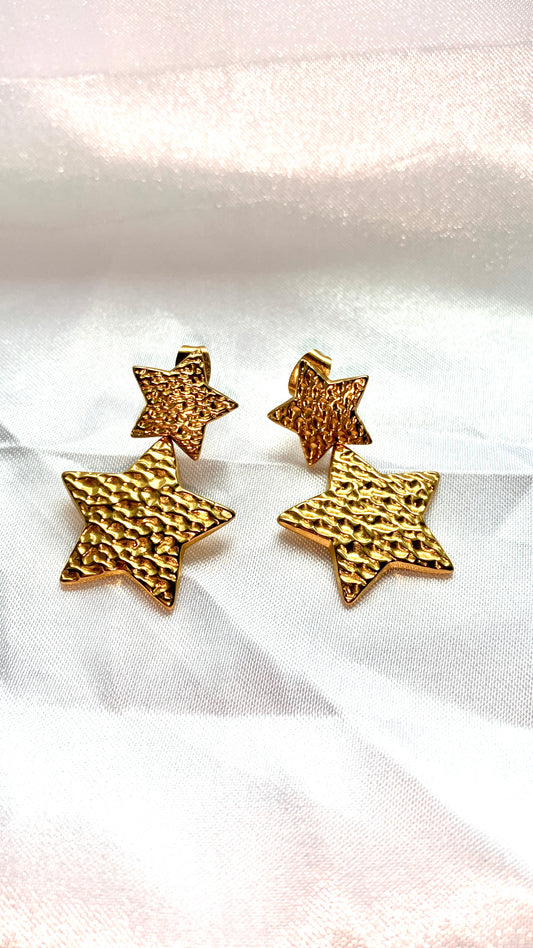 Double Stars Earring