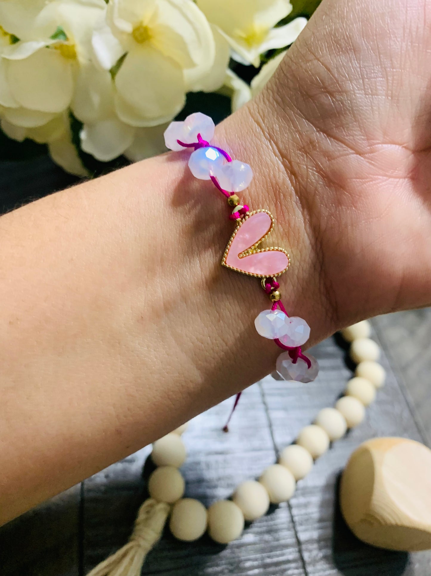 Heart Colors Bracelet Crystal