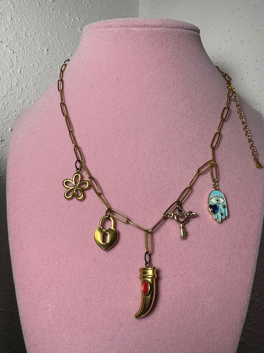 Collar Charmy de Dijes