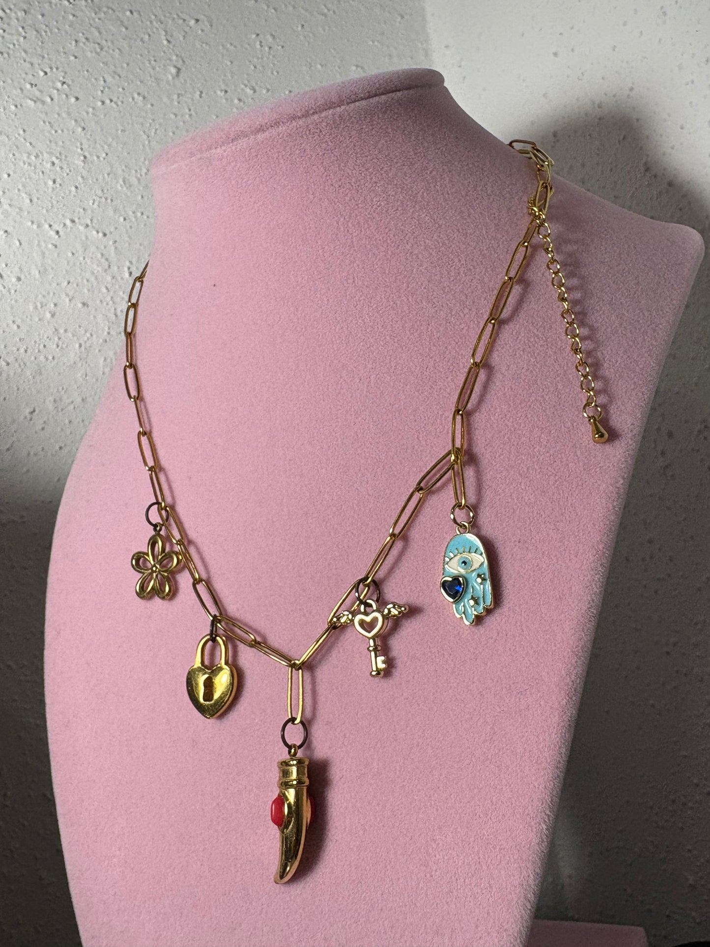 Collar Charmy de Dijes