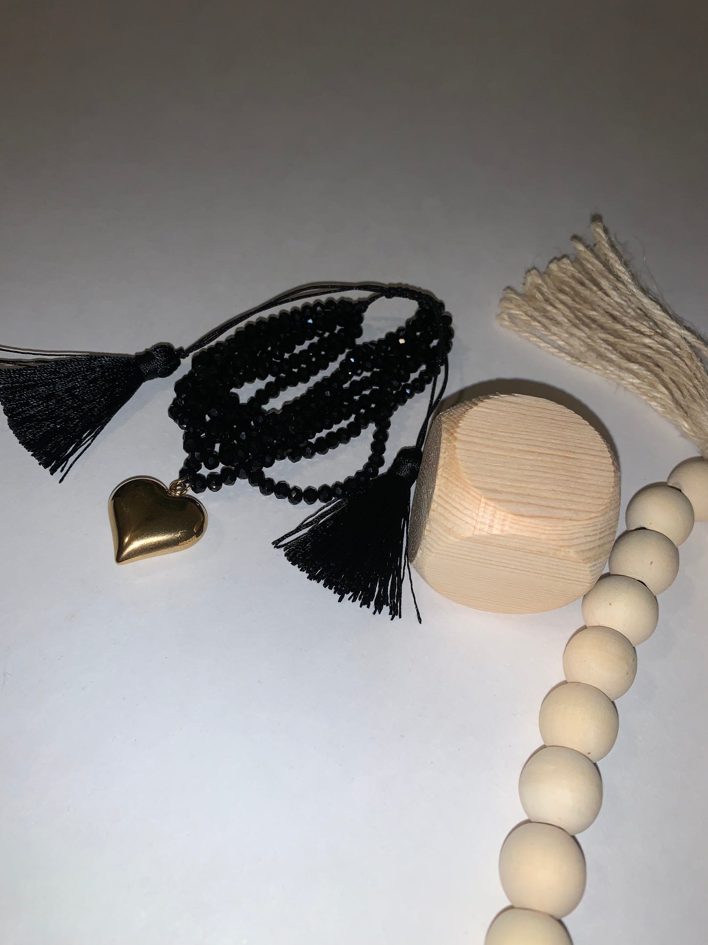 Bracelet Black Heart Big