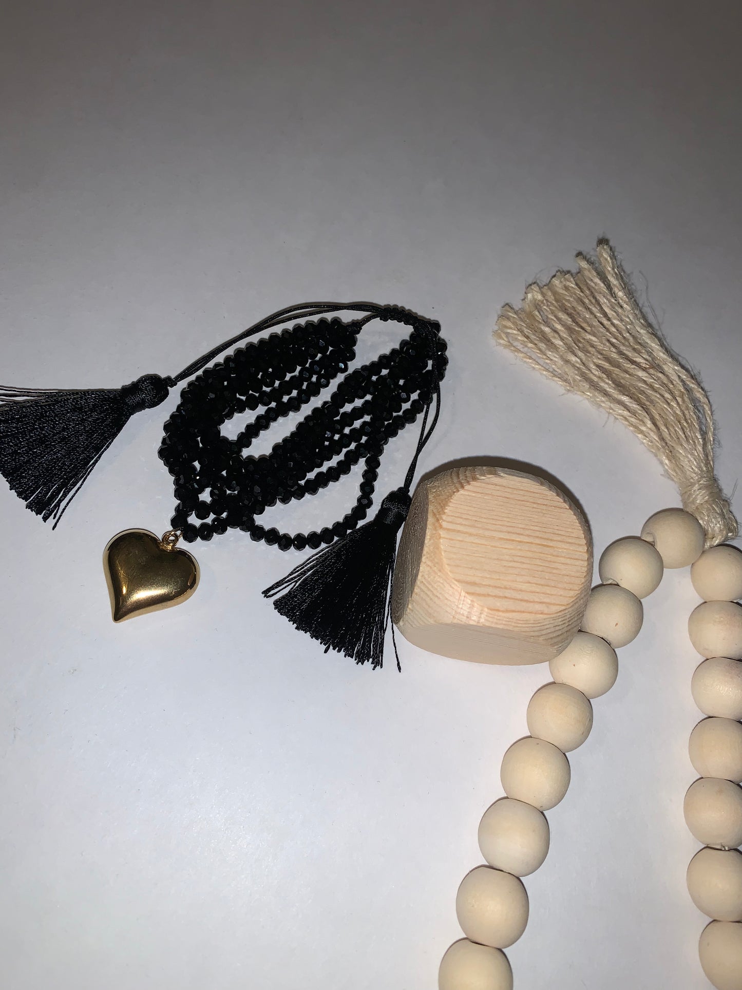 Bracelet Black Heart Big