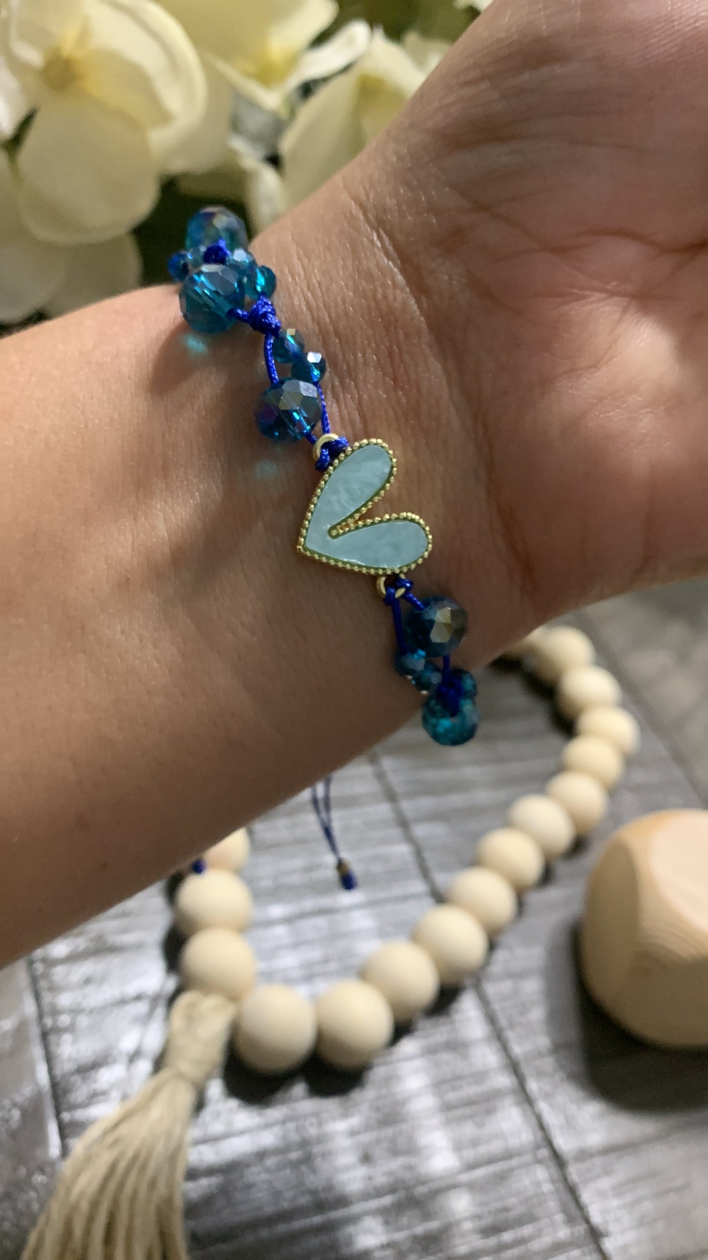 Heart Colors Bracelet Crystal