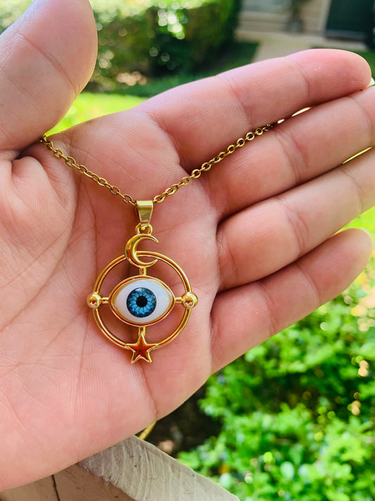Protection Eye necklace