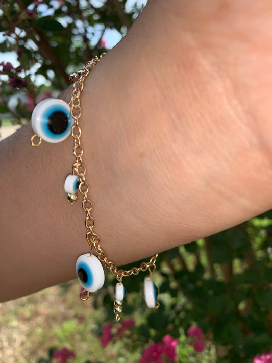 Lolly blue eye bracelet
