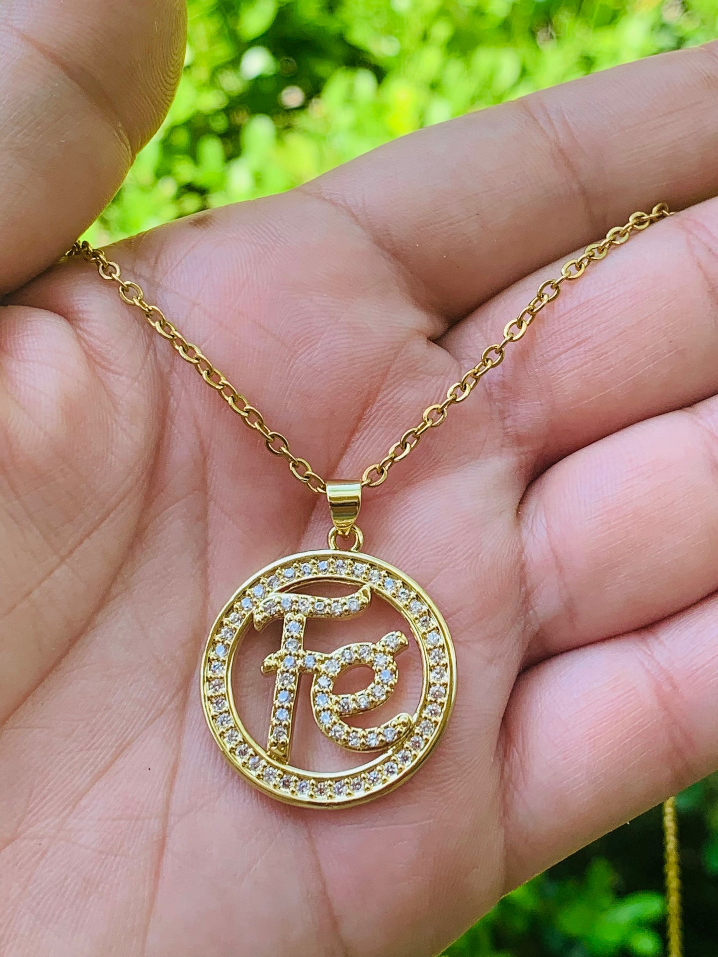 Circle FE Necklace