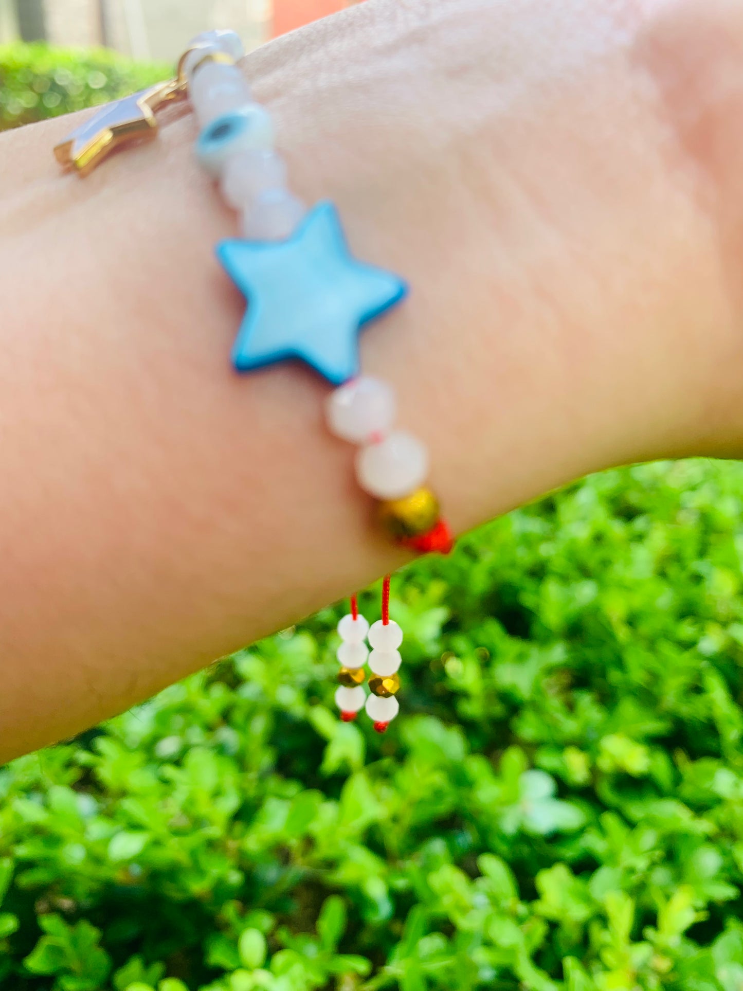 Eye star bracelet adjustable